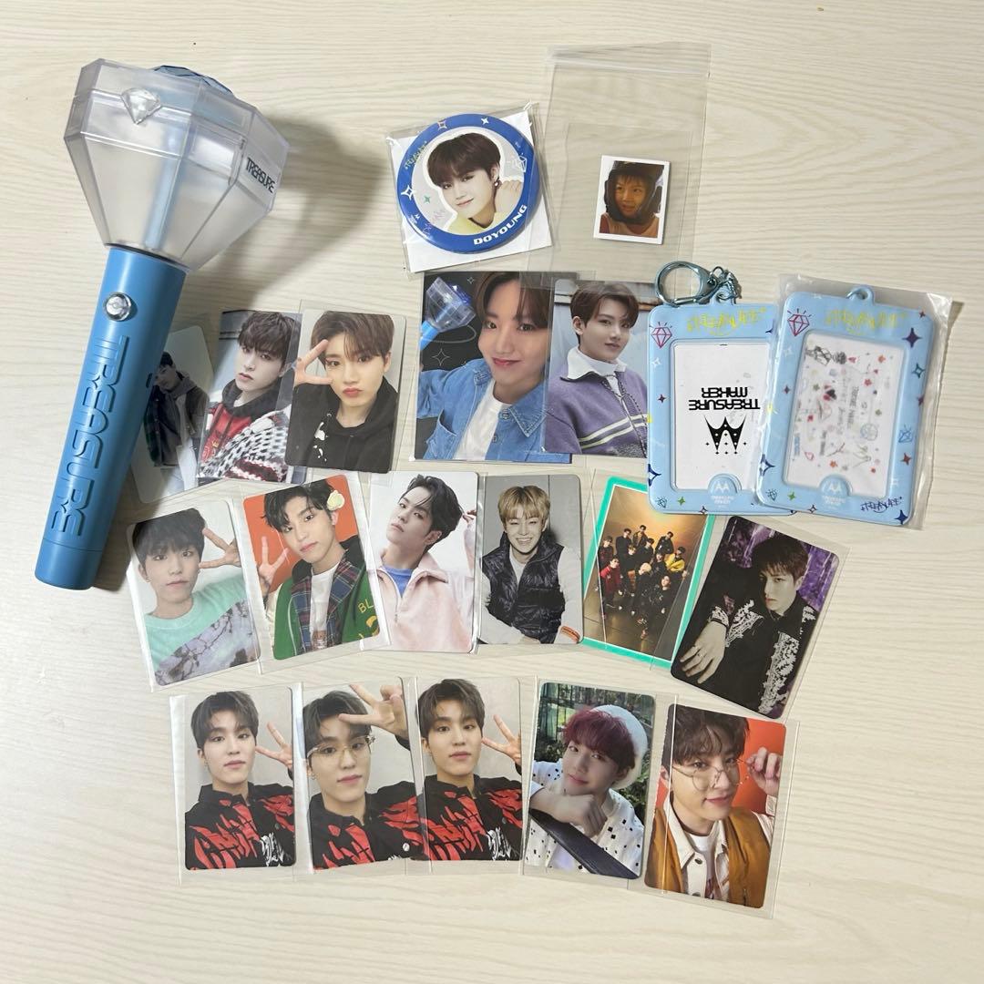 TREASURE グッズ まとめ売り トレカ 箱付き ペンライト - メルカリ