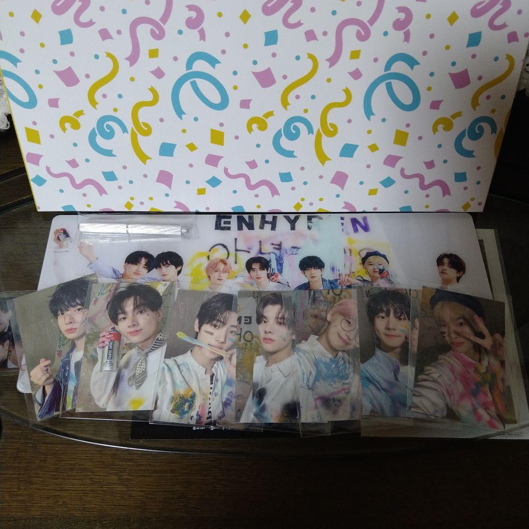 ENHYPEN 1stANNIVERSARYフォトフレーム＆トレカ7枚セット - メルカリ