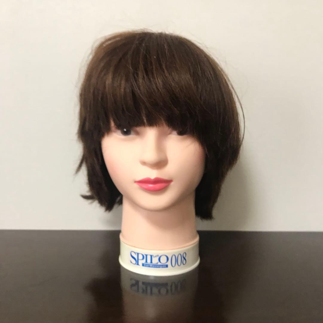 5体 カットウィッグ カットマネキン 美容師練習用 国家試験用 ロング