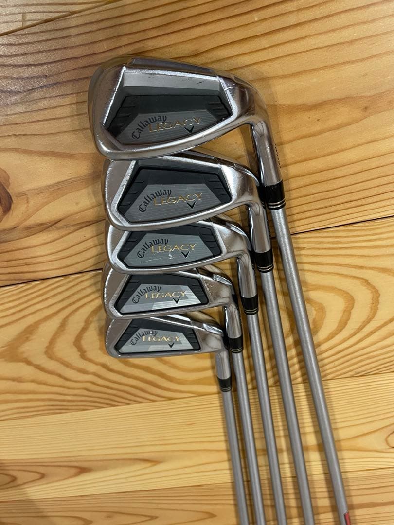Callaway LEGACY V FORGED アイアン 6〜PWまでの5本 - メルカリ
