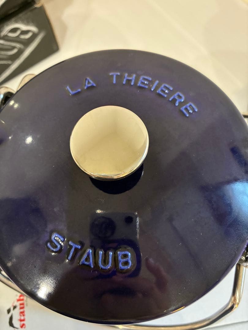 STAUB LA THEIERE ダークブルー 2.5L