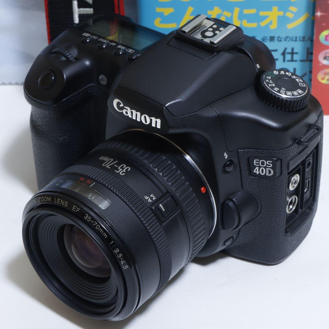 ☆スマホに送れる一眼レフ☆本格入門機☆ キャノン EOS 40Dセット♪