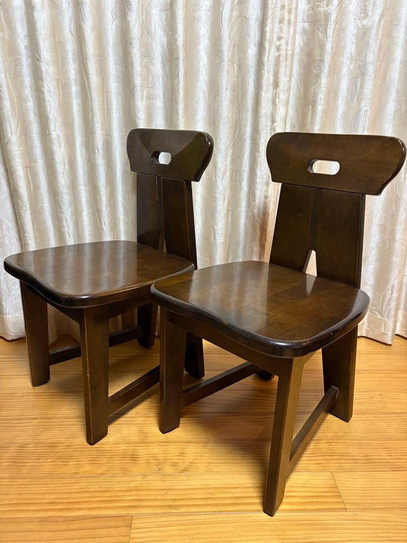 karimoku カリモク RUSTIC ラスティックチェア 2脚 無垢 椅子 - メルカリ