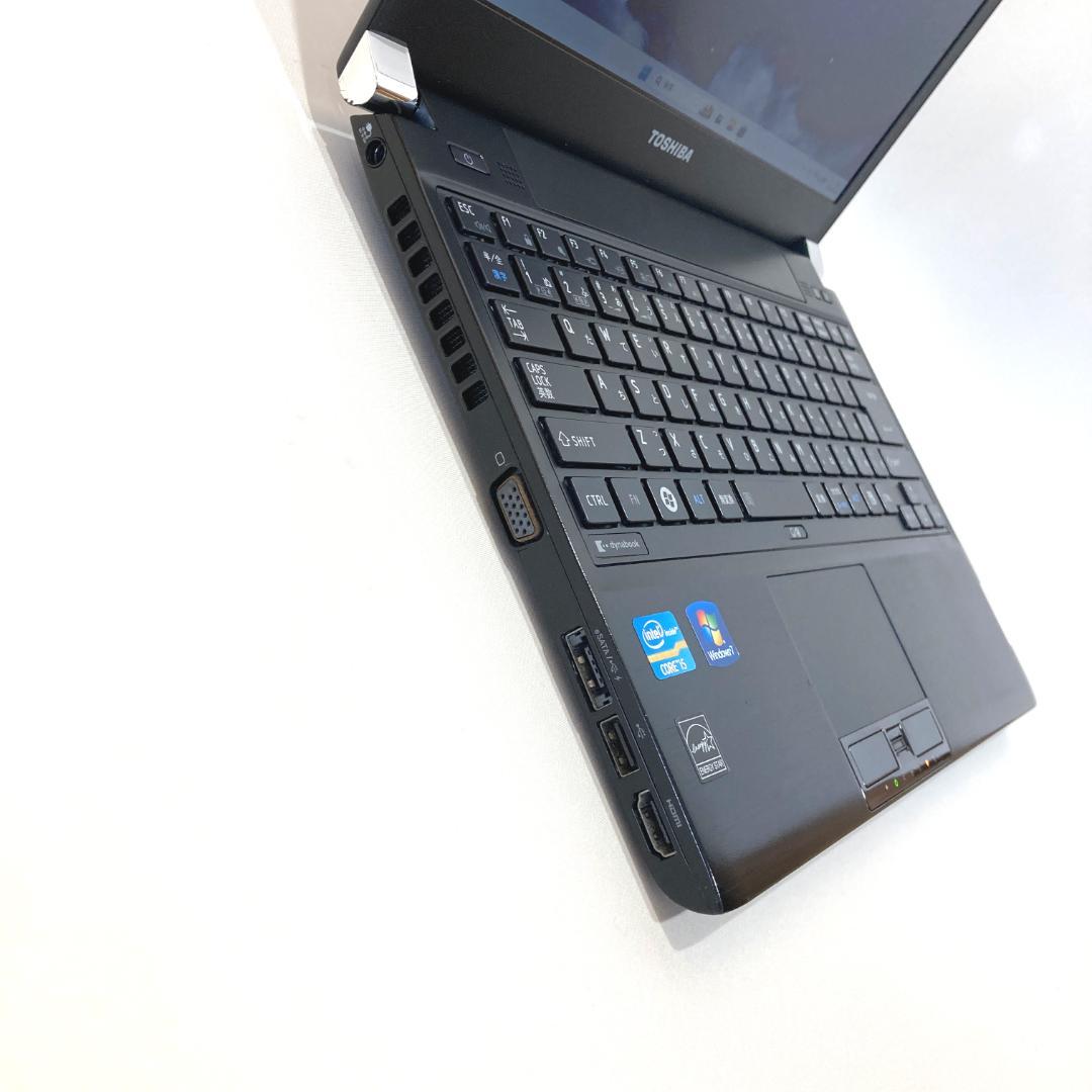 初心者✨快速i5・DVD・コンパクト✨黒✨すぐ使えるノートパソコン◇T361-2