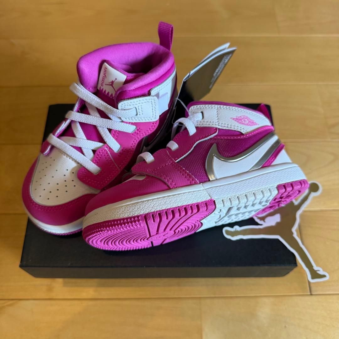 新品 NIKE ジョーダン 1 MID RM イージーオン 14cm - メルカリ