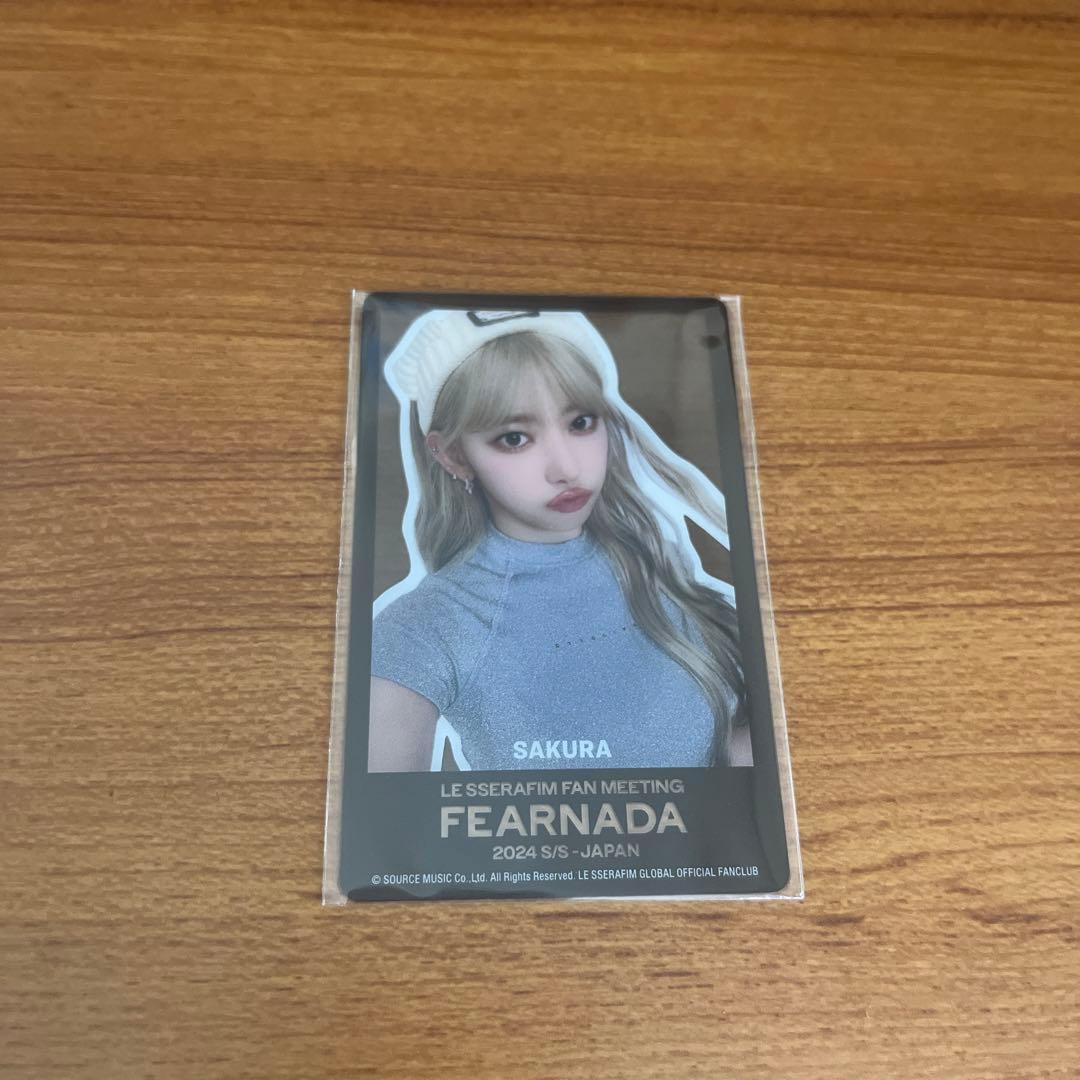 ルセラフィムLESSERAFIM トレカ ファンミ FC会員特典 サクラ - メルカリ