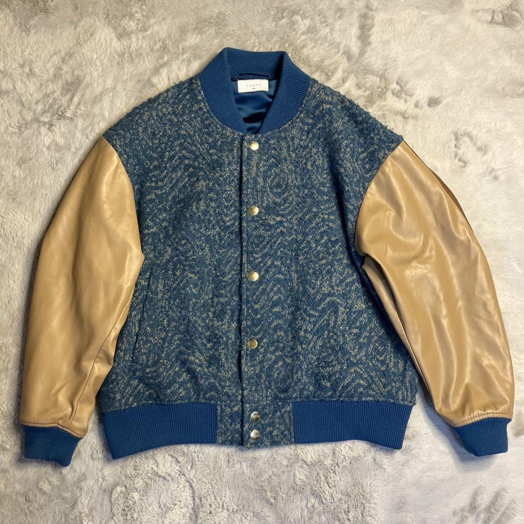 ☆希少 TAUPE(トープ) スタジャン ジャケット サイズ2(M～L相当