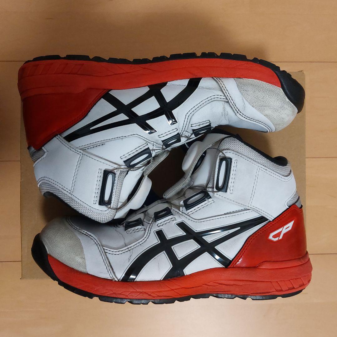 アシックス 安全靴 ウィンジョブCP304 Boaハイカット【美品】25.0cm