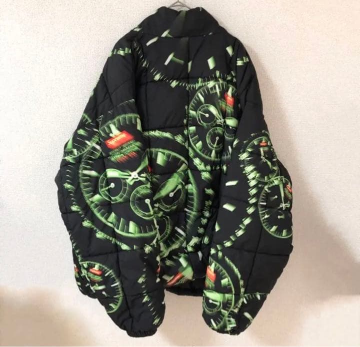 Supreme Watches Reversible Puffy Jacket