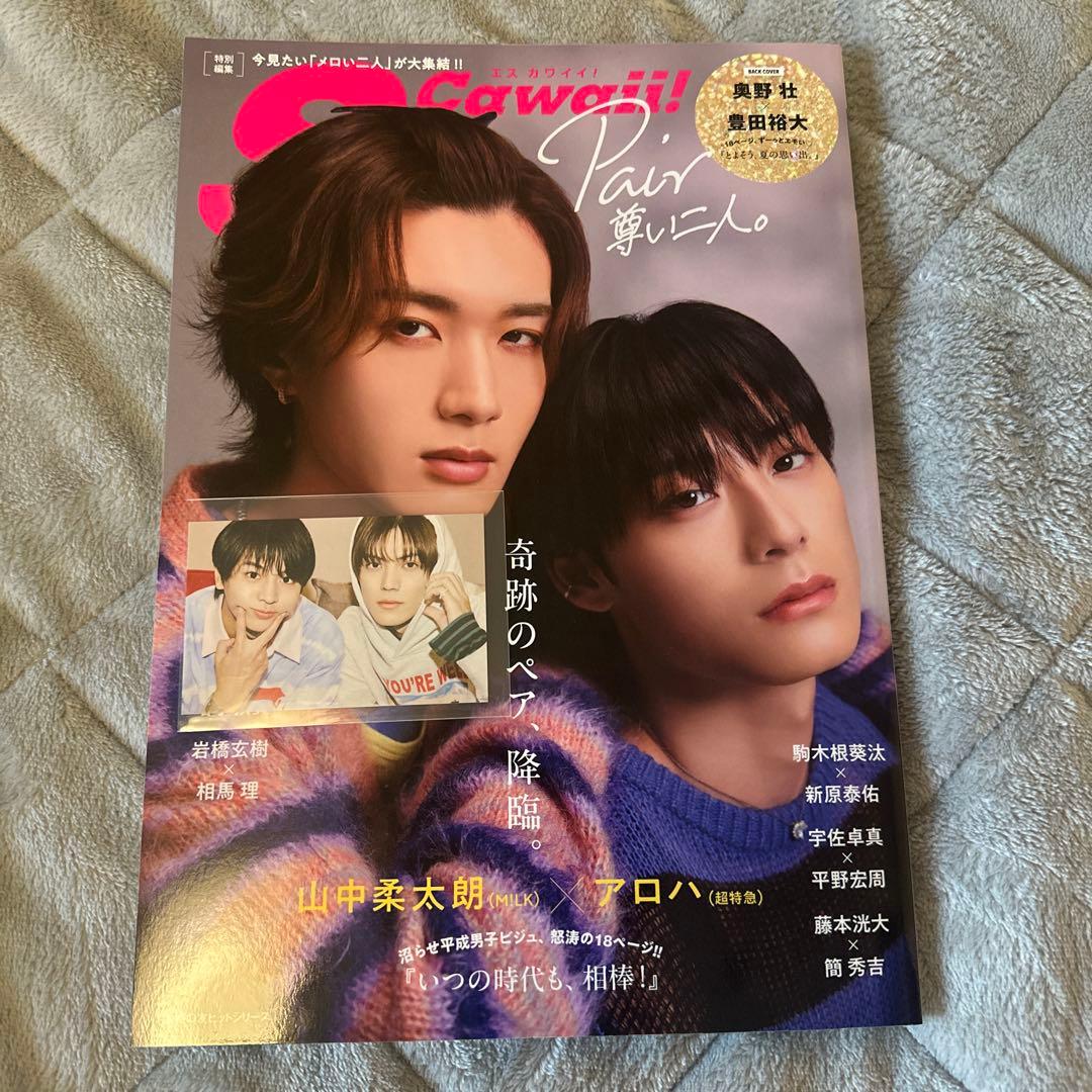 SCawaii!特別編集 Pair 尊い二人。ミニフォトカード 簡秀吉 藤本洸大