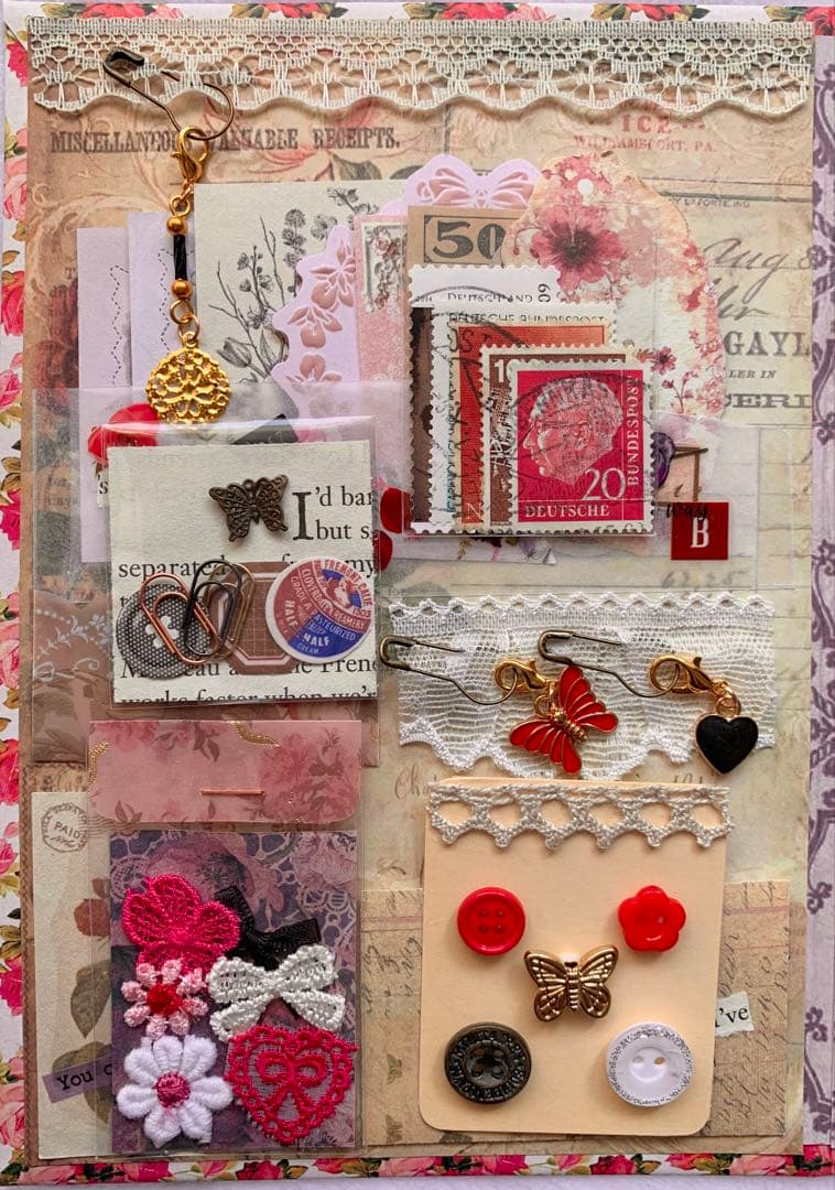 ♦︎おすそ分けファイル異素材多め110点①♦︎コラージュ素材*ジャンク