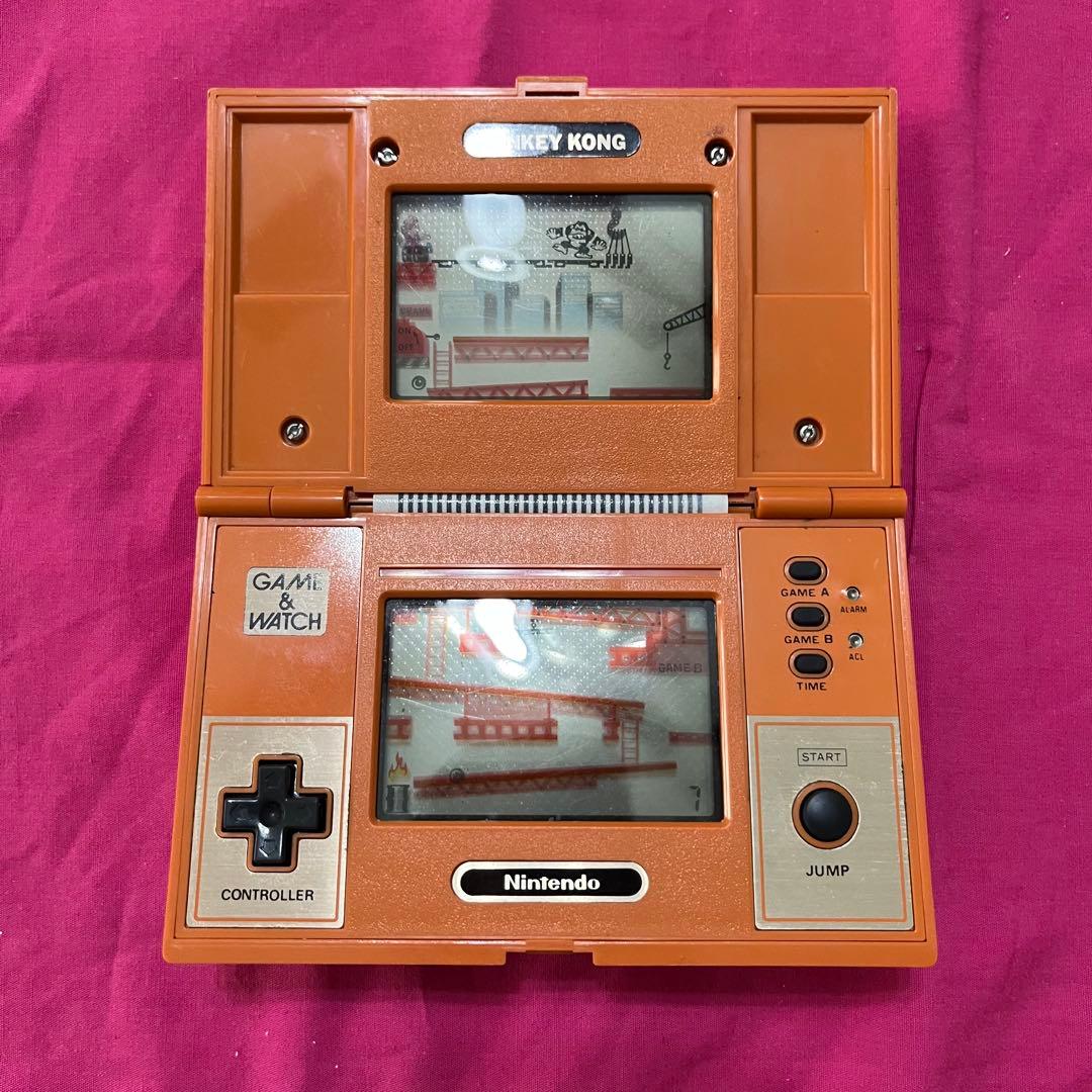 ゲーム&ウォッチ　マルチスクリーン　ドンキーコング ゲームウォッチ】任天堂 ドンキーコング マルチスクリーン 電子 液晶