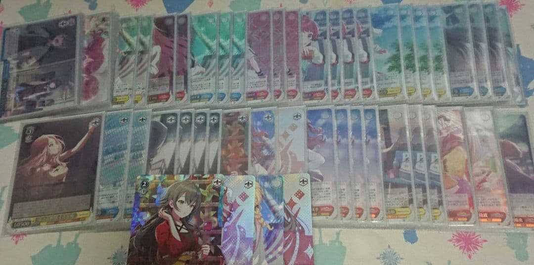 WS ヴァイスシュヴァルツ デッキ 学マス フルホイル SR パーツ付き