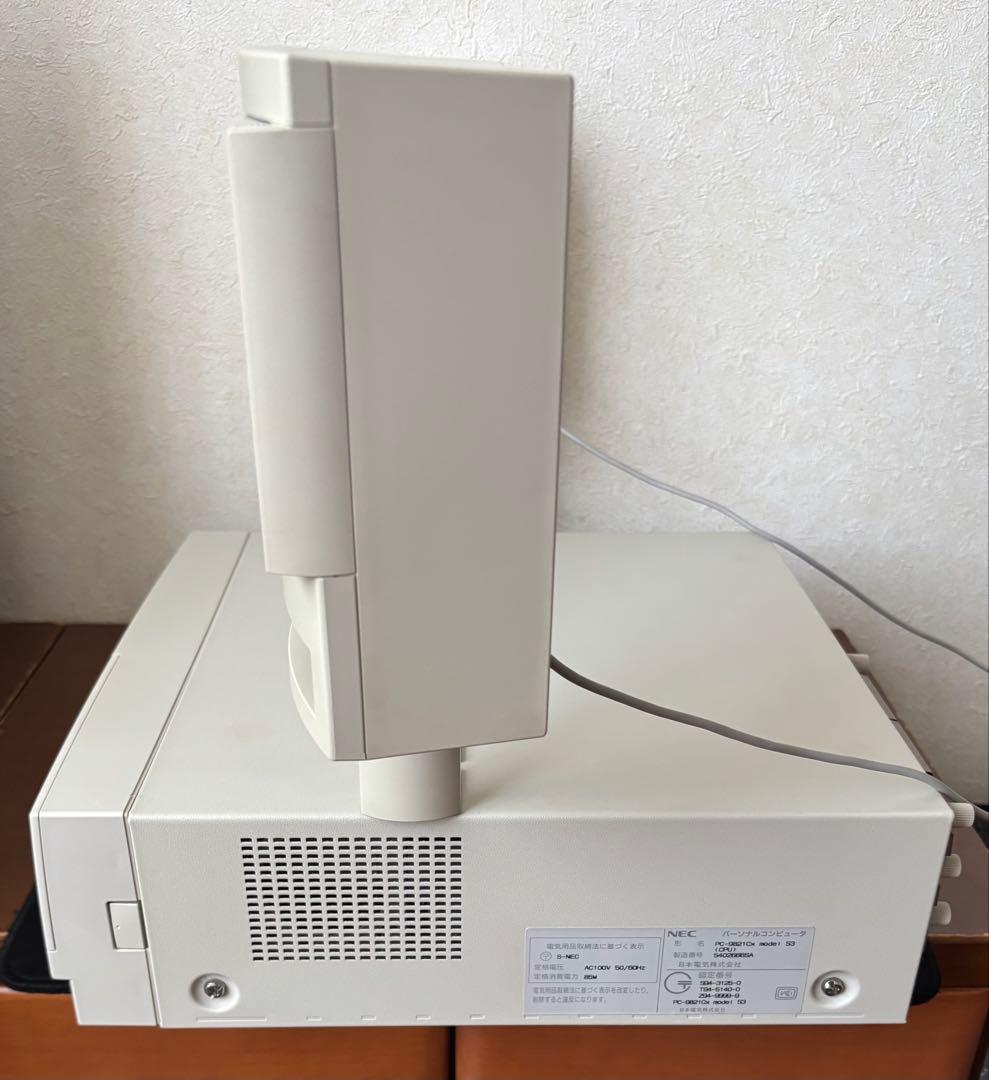 PC-9821Cx 本体とスピーカー 動作品 - メルカリ