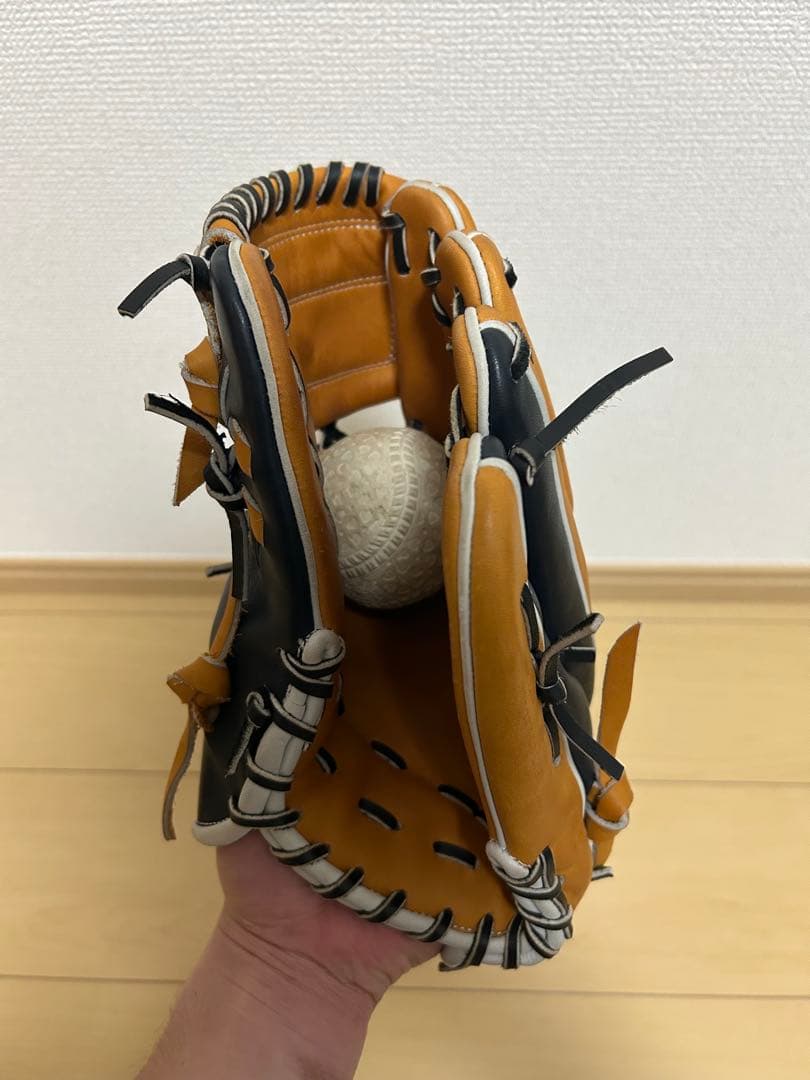 TAMAZAWA 玉澤 大谷 軟式グローブ オレンジ/ブラック - グローブオンライン