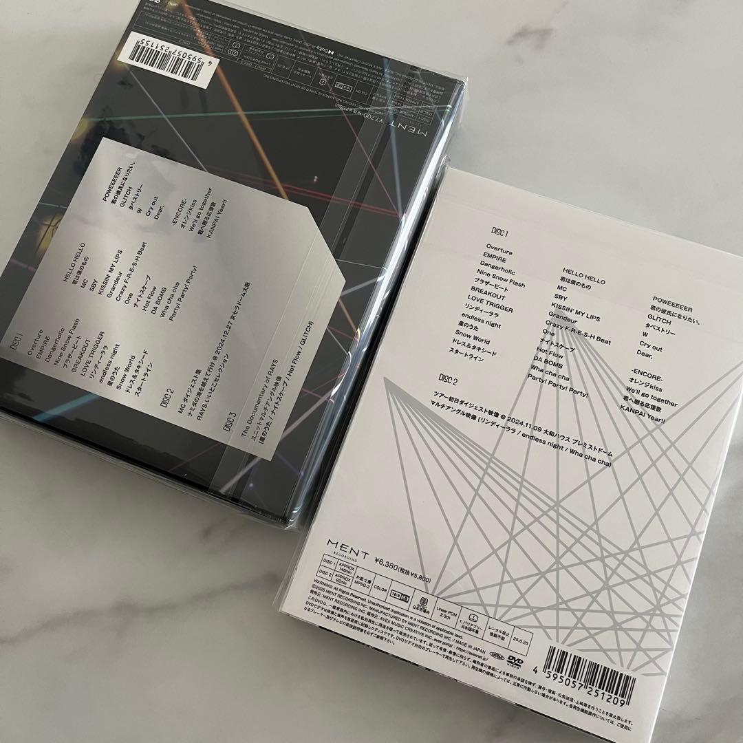 Man RAYS DVD 2形態セット