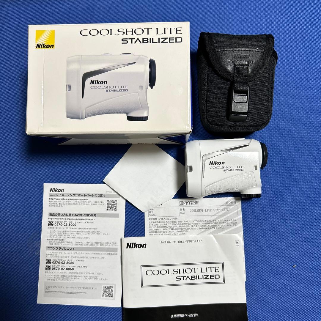その他 Nikon COOLSHOT LITE STABILIZED Nikon Coolshot Lite Stabilized Laser Rangefinder - Maple Hill Golf