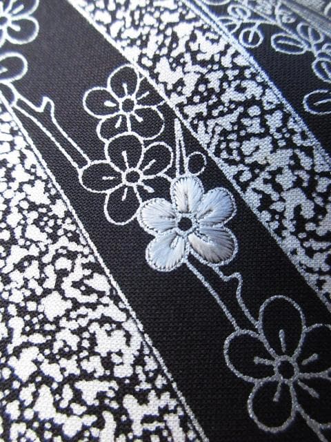 着用少ない！たたき染め＊金彩＊刺繡＊白＆黒＊作家物＊訪問着