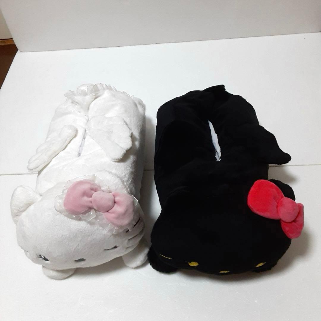 天使と小悪魔シリーズ キティ ぬいぐるみ ティッシュカバー 2個セット
