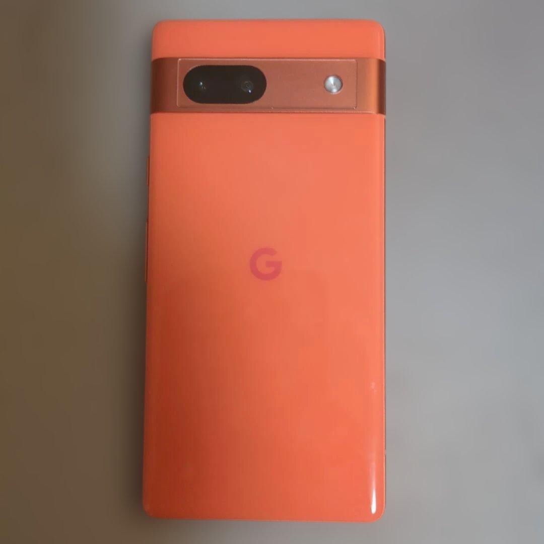 Google Pixel 7a オレンジ 本体 - メルカリ