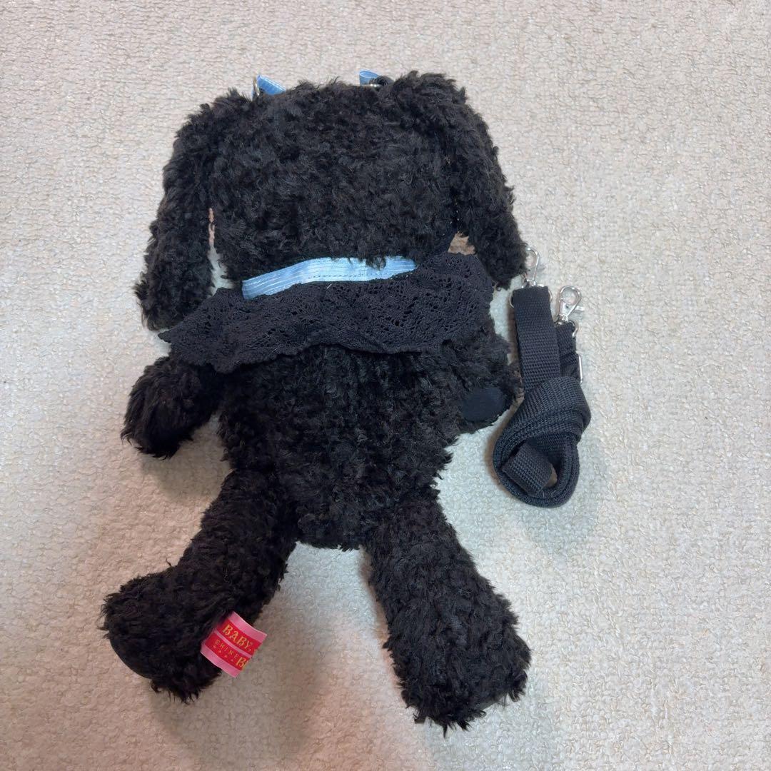 うさくみゃちゃんポシェット 黒サックス - メルカリ