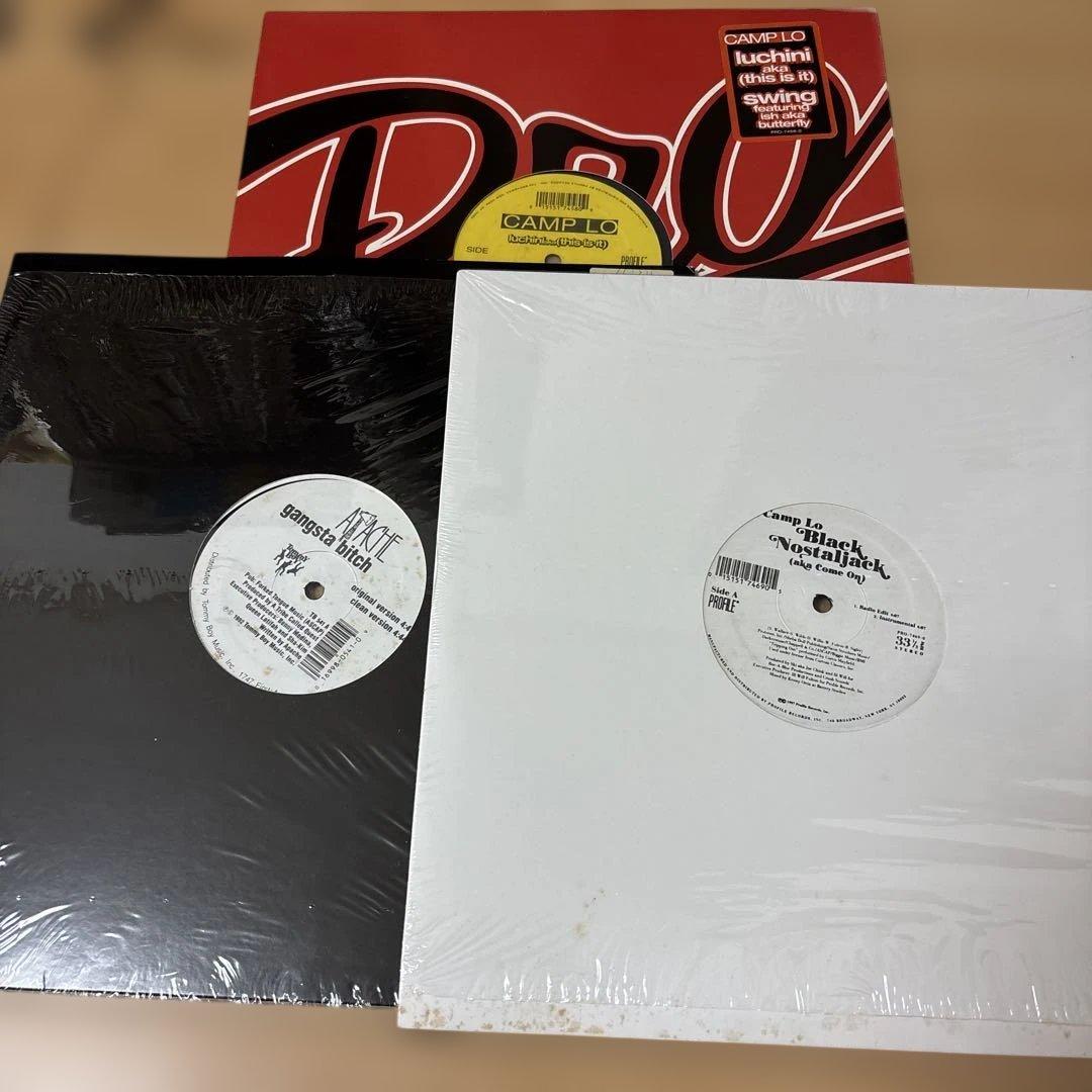 洋楽レコード3枚セット ヒップホップ - メルカリ