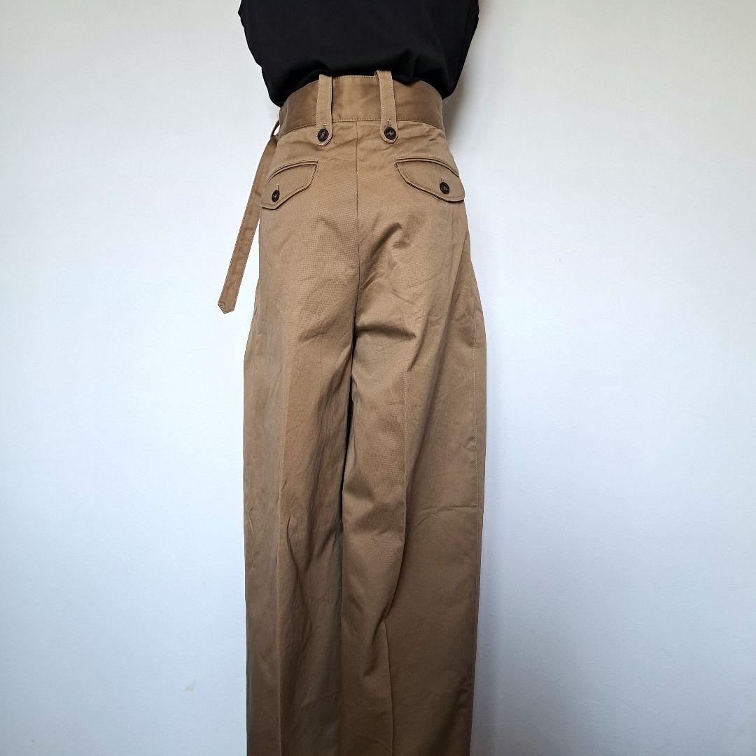 マノンフリップ【極美品】マイグルカパンツ ベージュ サイズ1 日本製