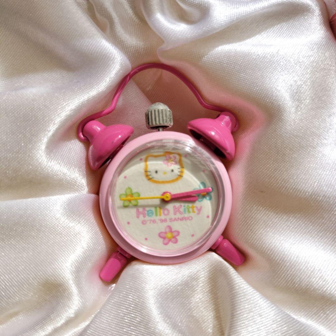 置時計のフリマアイテム一覧 ハローキティ ミニクロック 置時計 激レア