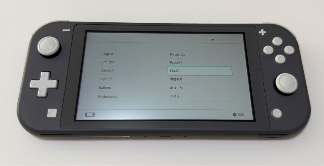 Nintendo Switch Lite グレー 本体 充電器付き - メルカリ