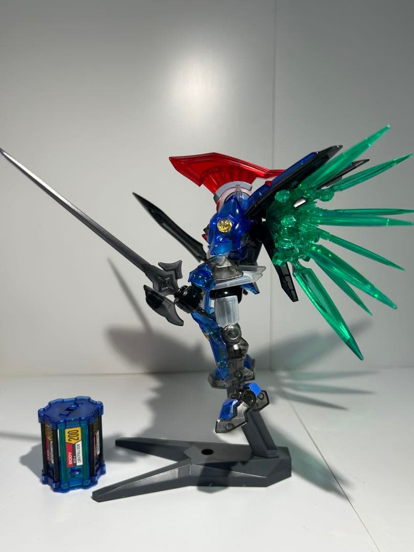 プラモデル 模型 組立済 ダンボール戦機 LBX クリア アキレスD9 - メルカリ