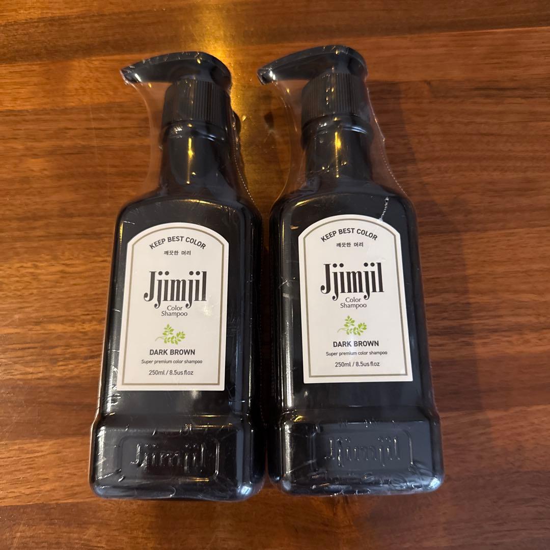 jjimjil ジムジル カラーシャンプー ダークブラウン 2本セット - メルカリ