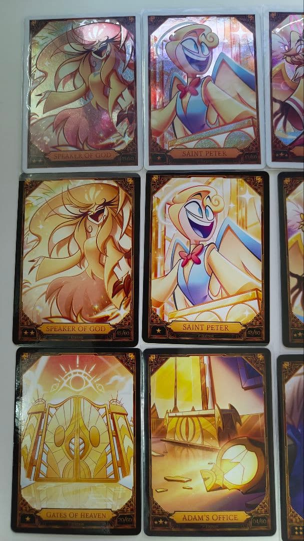 アベル FOIL、アダム他 天国勢トレカまとめ売り15枚 ハズビンホテル