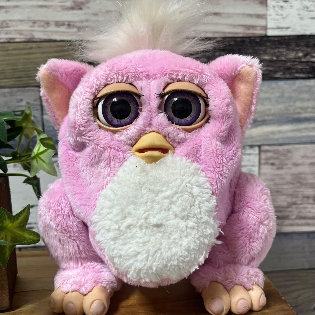 ファービー2 ベイビー ピンク 紫目 furby furby2 No.11 - メルカリ