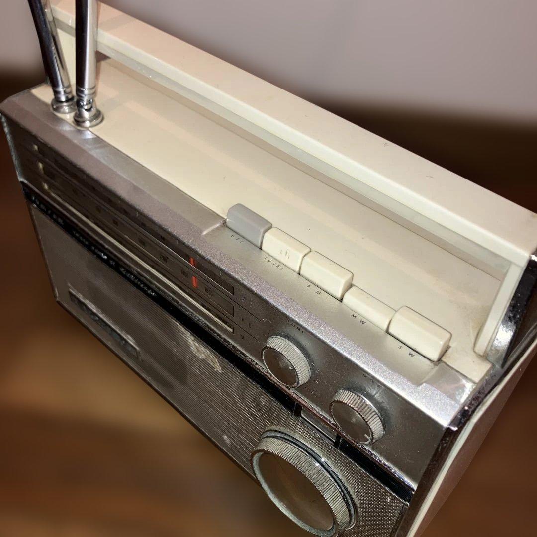 SONY トランジスタラジオ TFM-116J 昭和39年発売 貴重レトロ電化