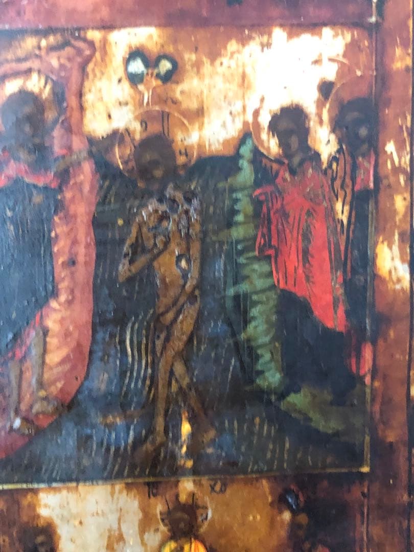 東欧イコン 本画 ラトビア リガにて購入 キリスト教 宗教画