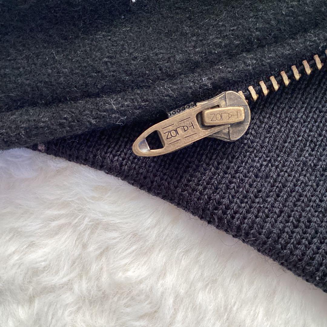 希少】ゴールドジム スタジャン レザー切り替え USA製 XL 黒