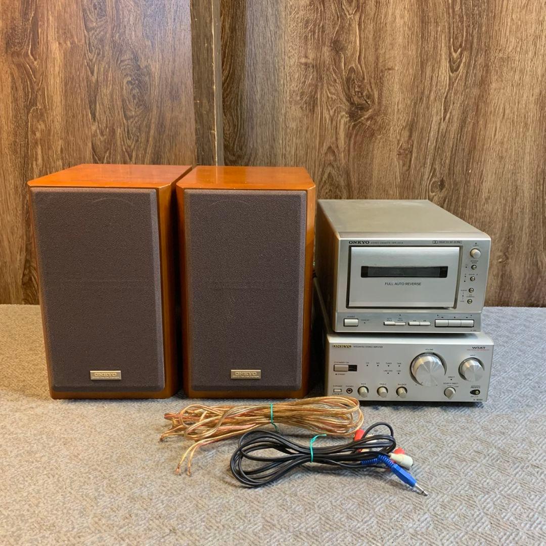 G261\" ONKYO ステレオセット A-909X K-185 D-SX9A Yahoo!オークション -「a-909x」の落札相場・落札価格