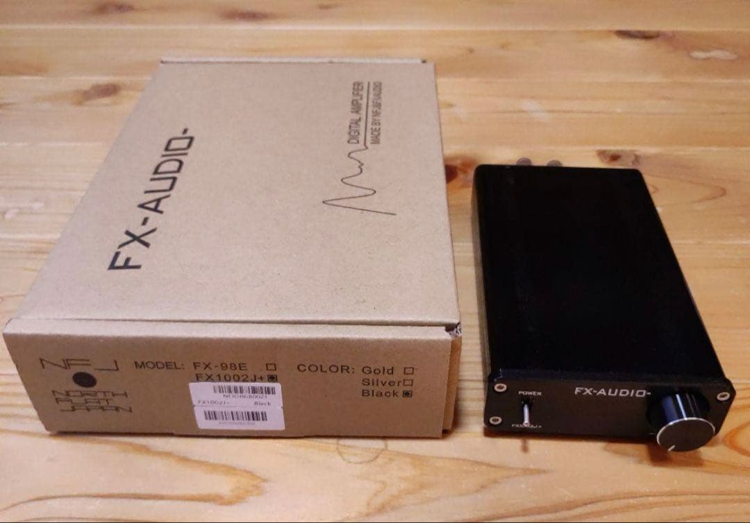 FX-AUDIO FX1002J+ アンプ＆ACアダプター FX-AUDIO- 『FX1002J』をフルモデルチェンジし、『FX1002J+』として新