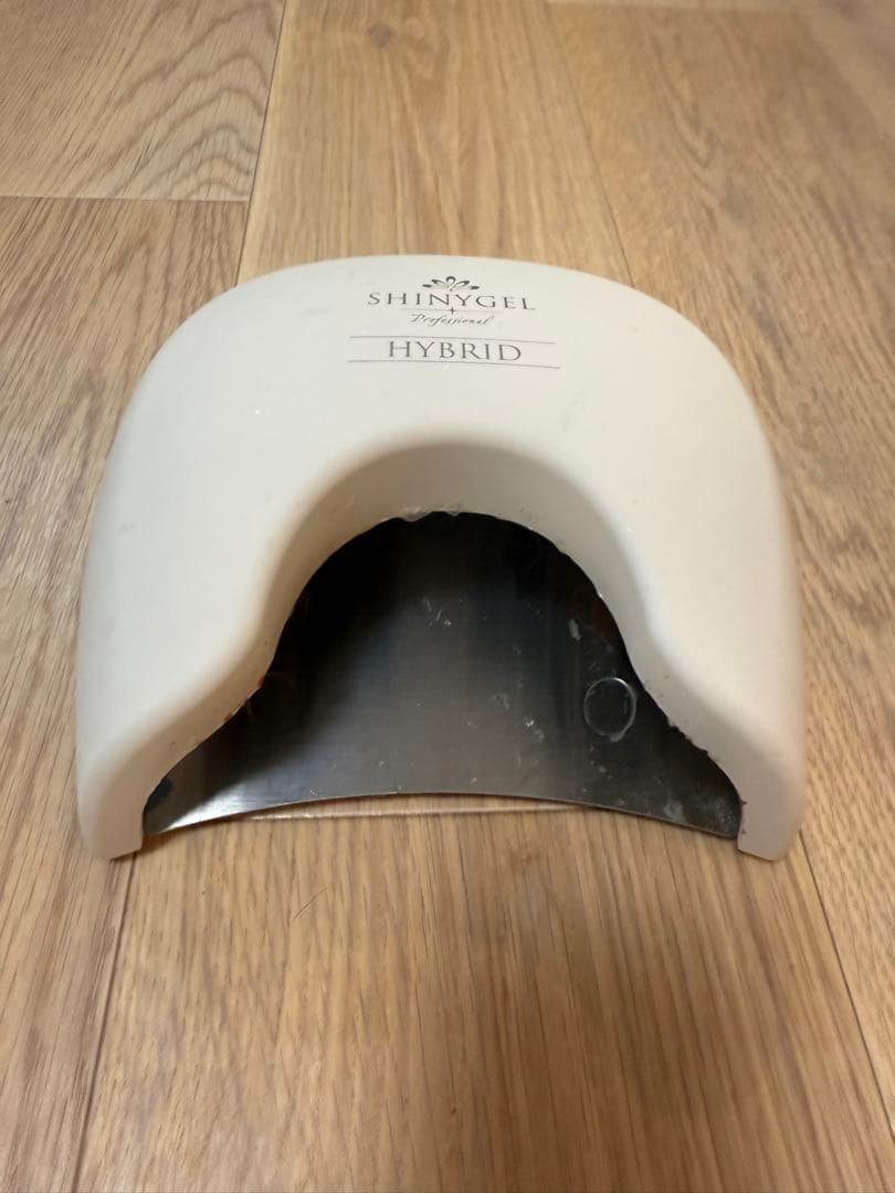 ⭐︎値下げ⭐︎ SHINYGEL HYBRID ネイルライト ホワイト UV／LED両対応+硬化熱軽減】＜ホワイト有線タイプ＞SHINYGEL