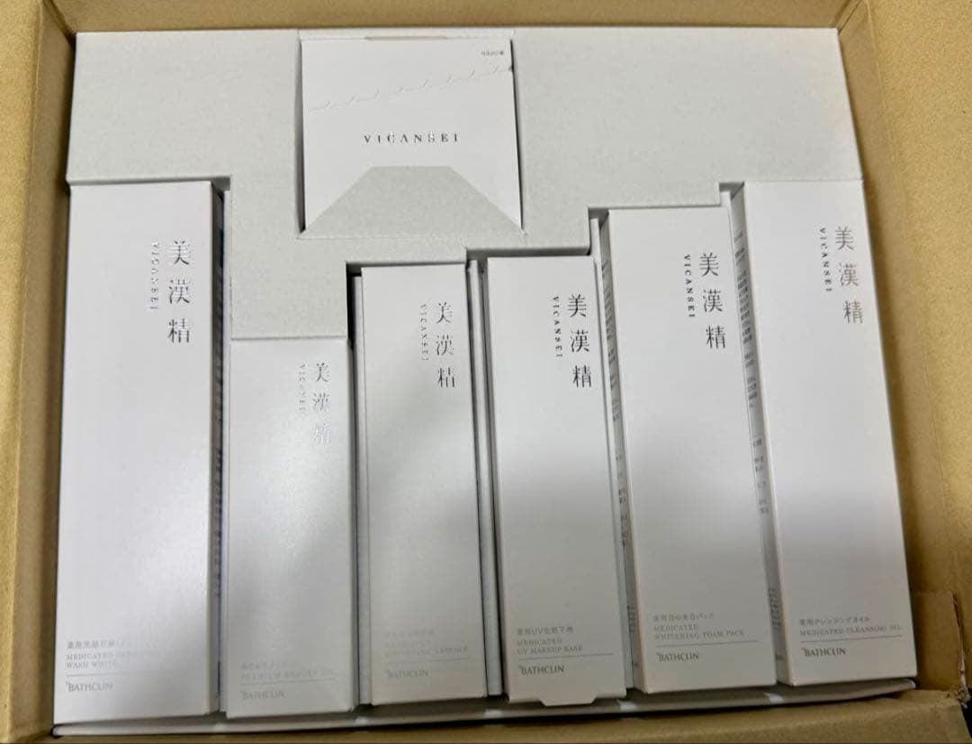 新品未開封】《美漢精／VICANSEI》 ☆7点フルセット☆ バスクリン