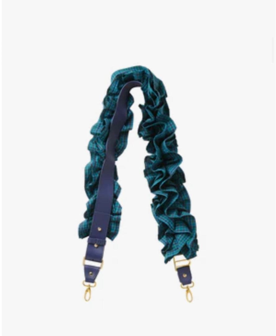 ショルダーストラップ〈Bibiy. × familiar〉 Bibiy.×familiar 初のコラボレーション ファミリアチェックのチュール