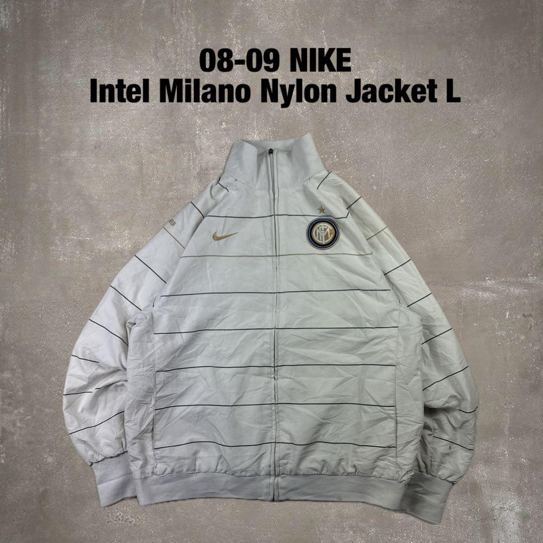 08-09 NIKE インテルミラノ ナイロンジャケット ジャージ L サッカー m31982360821_1.jpg?1762697237
