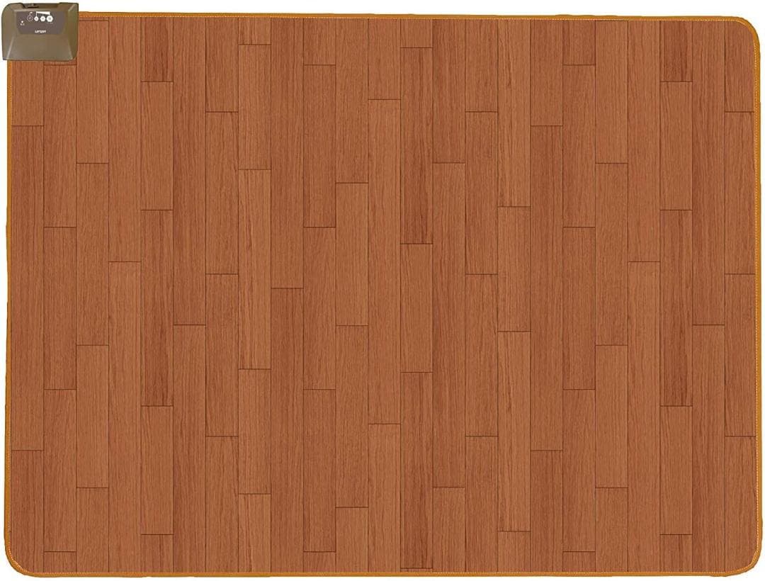 【未使用】ホットカーペット 1.5畳 フローリング調 ブラウン JPJ151WB ライフジョイ（LIFEJOY） 【公式】ライフジョイ ホットカーペット 電気