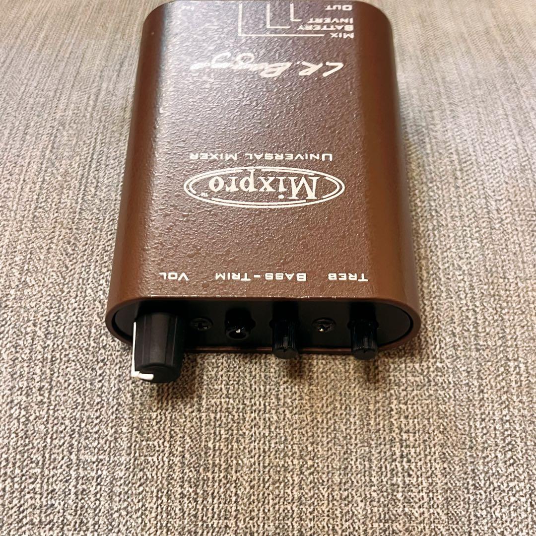 完動美品】L.R BAGGS アコギ用 プリアンプミキサー MIXPRO - ギター最 安値