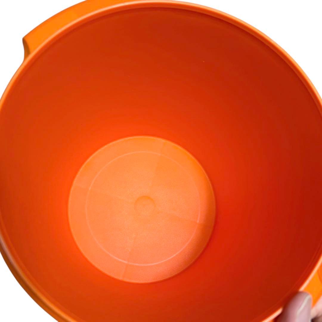 タッパーウェア　マキシデコレーター　オレンジ　5.5L 3個セット