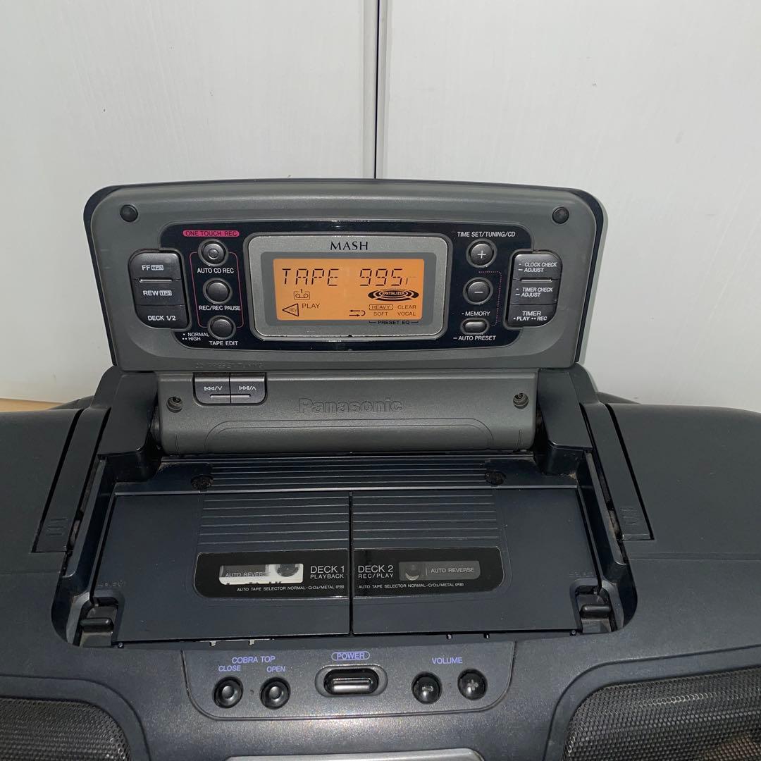 Panasonic パナソニック RX-DT07 バブルラジカセ コブラトップ - メルカリ