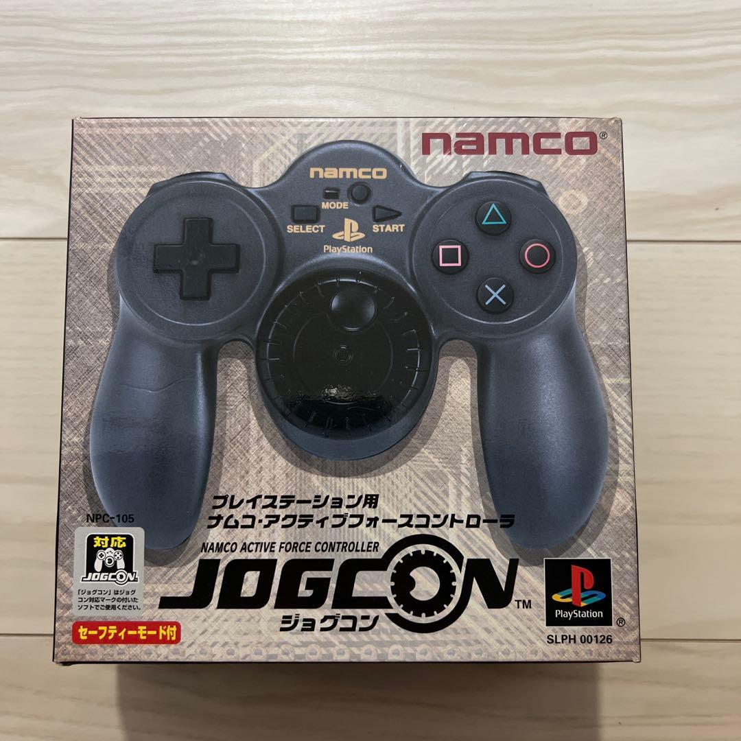 JOGCON ジョグコン PS1/PS2対応 コントローラー 箱説明書付き 美品