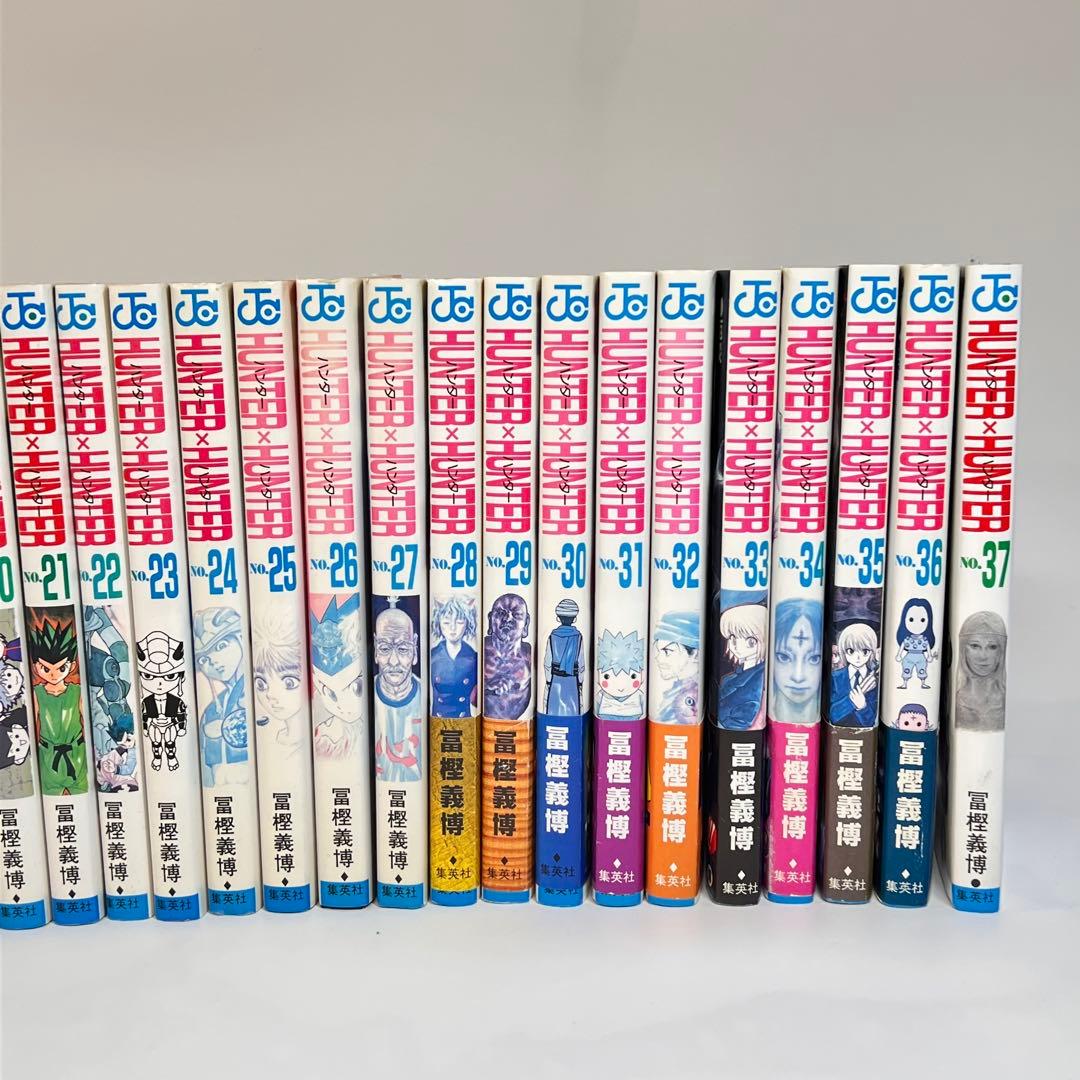 ハンターハンター HUNTER×HUNTER 漫画 全37巻セット 冨樫義博 - メルカリ