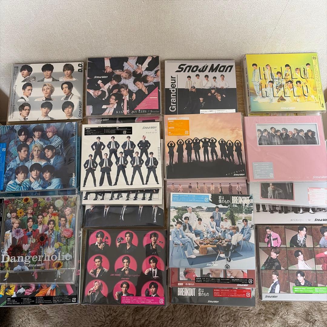 Snow Man シングル まとめ売り - メルカリ