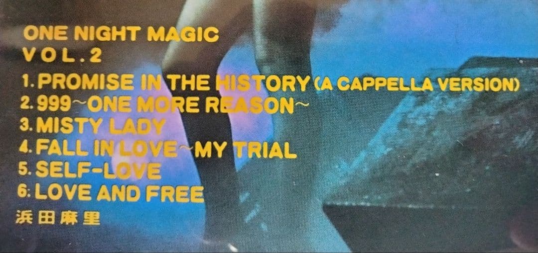 浜田麻里/ONE NIGHT MAGIC』VOL1とVOL2の2枚セット